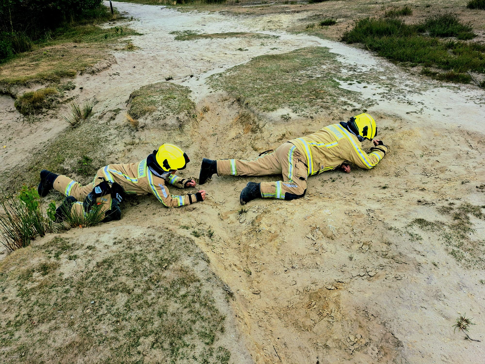 Brandweer kruip